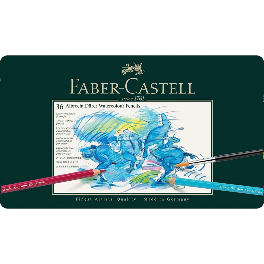 Faber-Castell - Albrecht Dürer Aquarellstift, 36er Metalletui