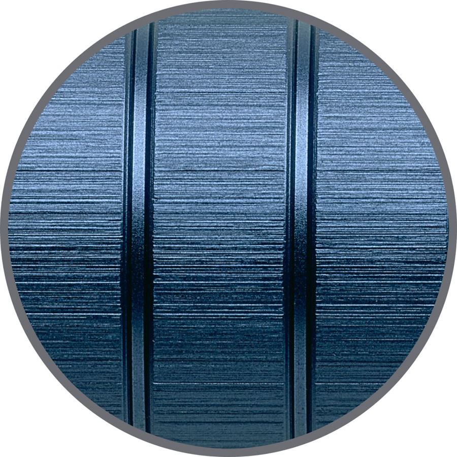 Faber-Castell - Essentio Aluminium Kugelschreiber, B, blau