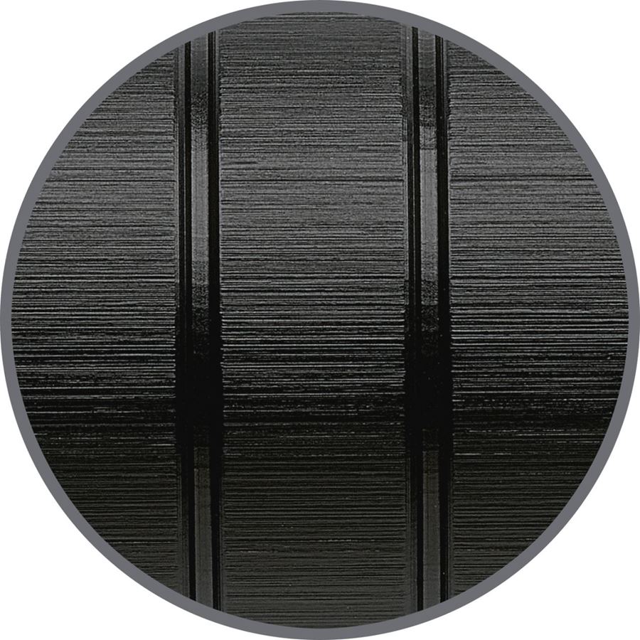 Faber-Castell - Essentio Aluminium Füller, Federbreite M, schwarz