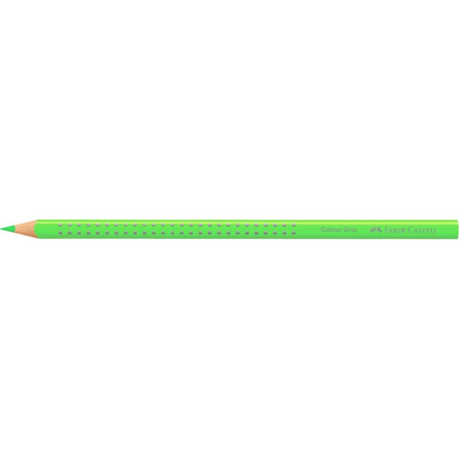 Faber-Castell - Crayon de couleur Colour Grip Vert fluo