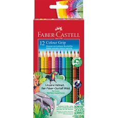 Faber-Castell - Colour Grip Buntstift, 12er Kartonetui
