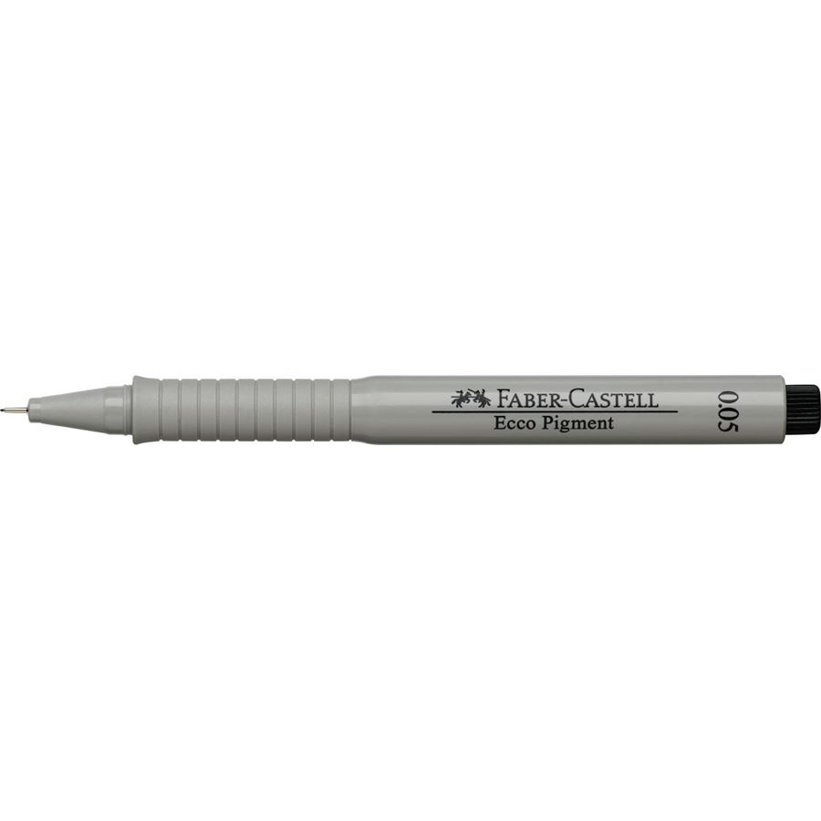 Faber-Castell - Ecco Pigment Tintenschreiber, 0.05 mm, schwarz