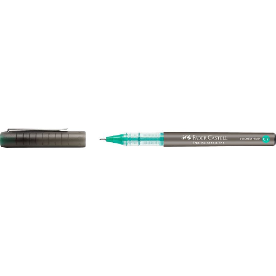 Faber-Castell - Roller Free Ink Needle 0.7 grün