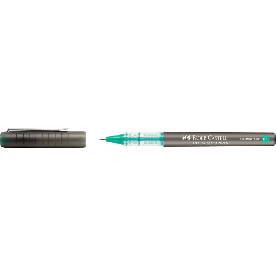 Faber-Castell - Roller Free Ink Needle 0.5 grün