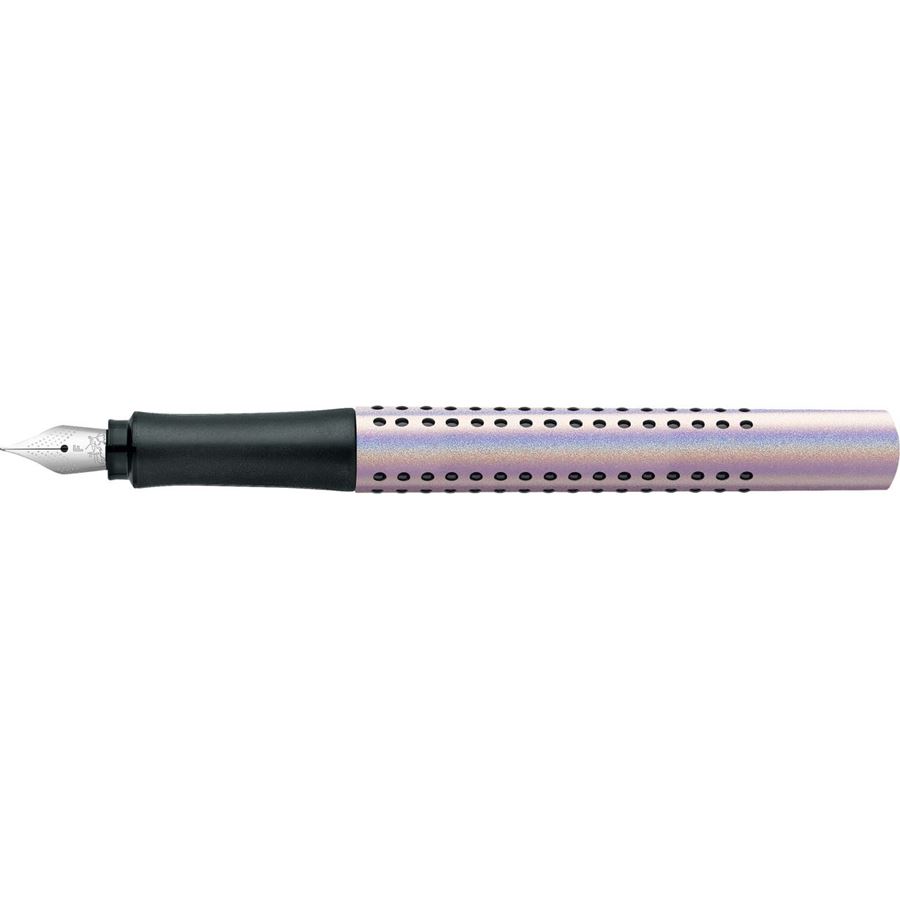 Faber-Castell - Stylo-plume Grip Edition Glam F pearl