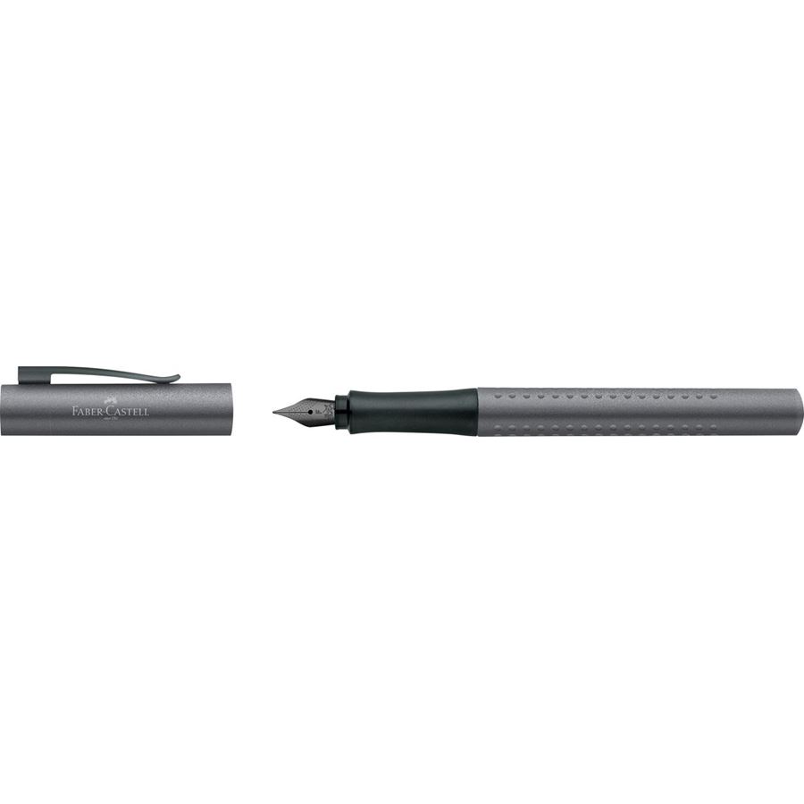 Faber-Castell - Stylo-plume Grip anthracite F