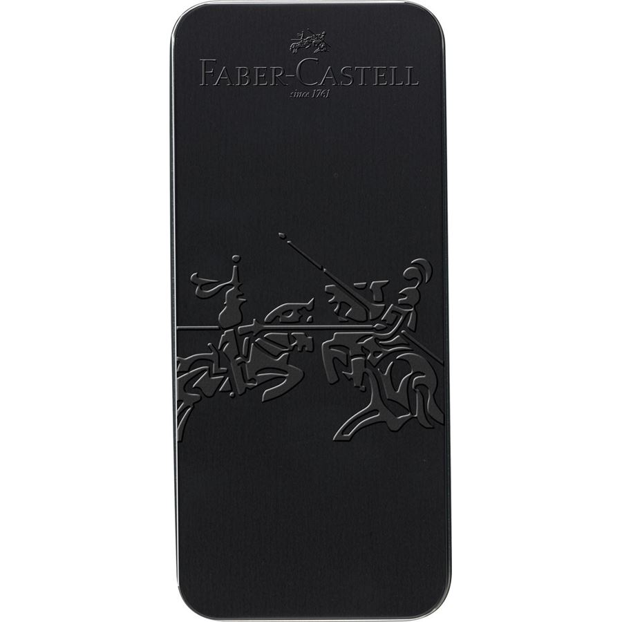 Faber-Castell - Grip 2011 Geschenkset, schwarz, 2-teilig
