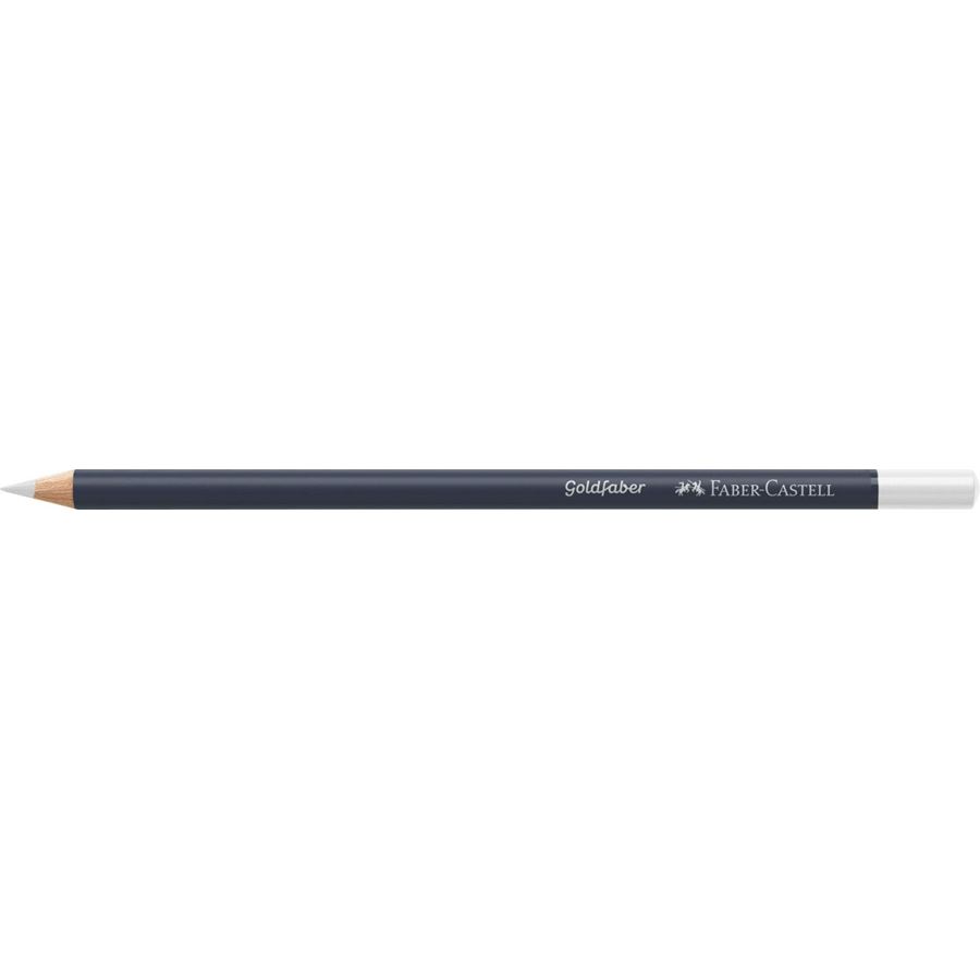 Faber-Castell - Crayon de couleur Goldfaber blanc