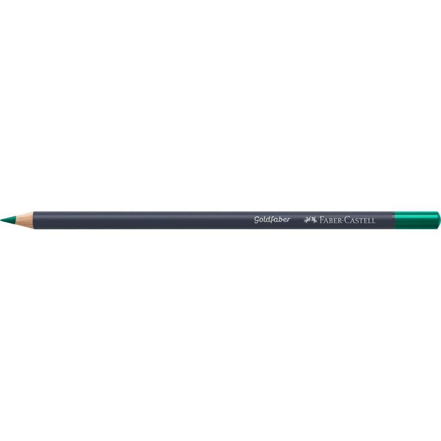Faber-Castell - Crayon de couleur Goldfaber vert phtalo