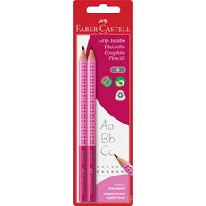 Faber-Castell - Bleistift Jumbo Grip 2er BK Girls