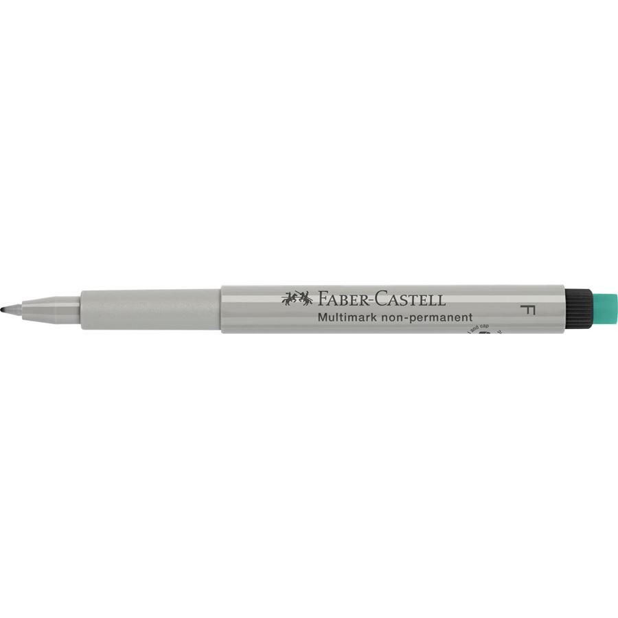 Faber-Castell - Multimark Folienstift non-permanent, F, schwarz