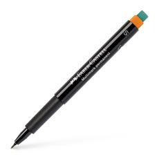 Faber-Castell - Multimark Folienstift permanent, S, orange