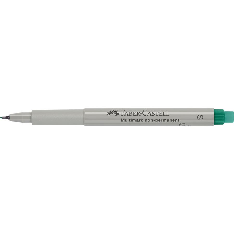 Faber-Castell - Multimark Folienstift non-permanent, S, grün