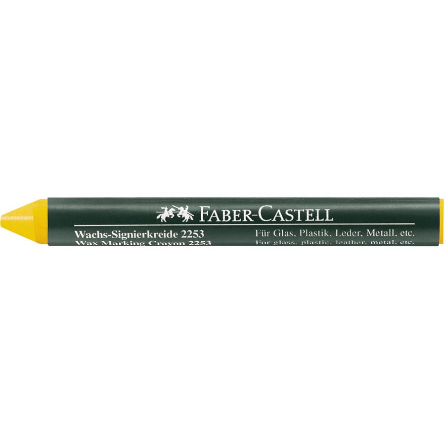 Faber-Castell - Wachssignierkreide, gelb
