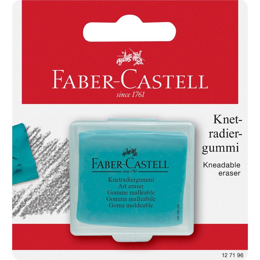 Faber-Castell - Gomme mie de pain, blister couleurs tendances 2019