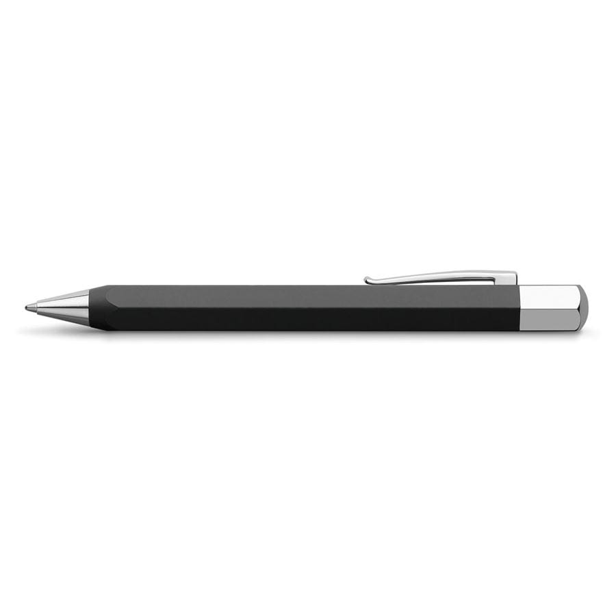 Faber-Castell - Ondoro Graphitschwarz Drehkugelschreiber, B, schwarz