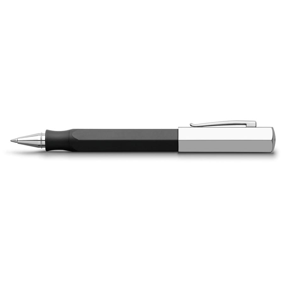 Faber-Castell - Ondoro Graphitschwarz Tintenroller, schwarz