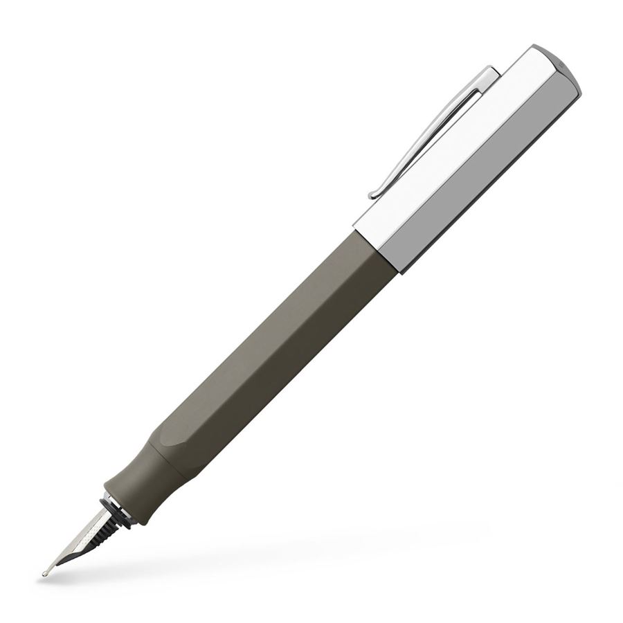 Faber-Castell - Stylo-plume Ondoro taupe M