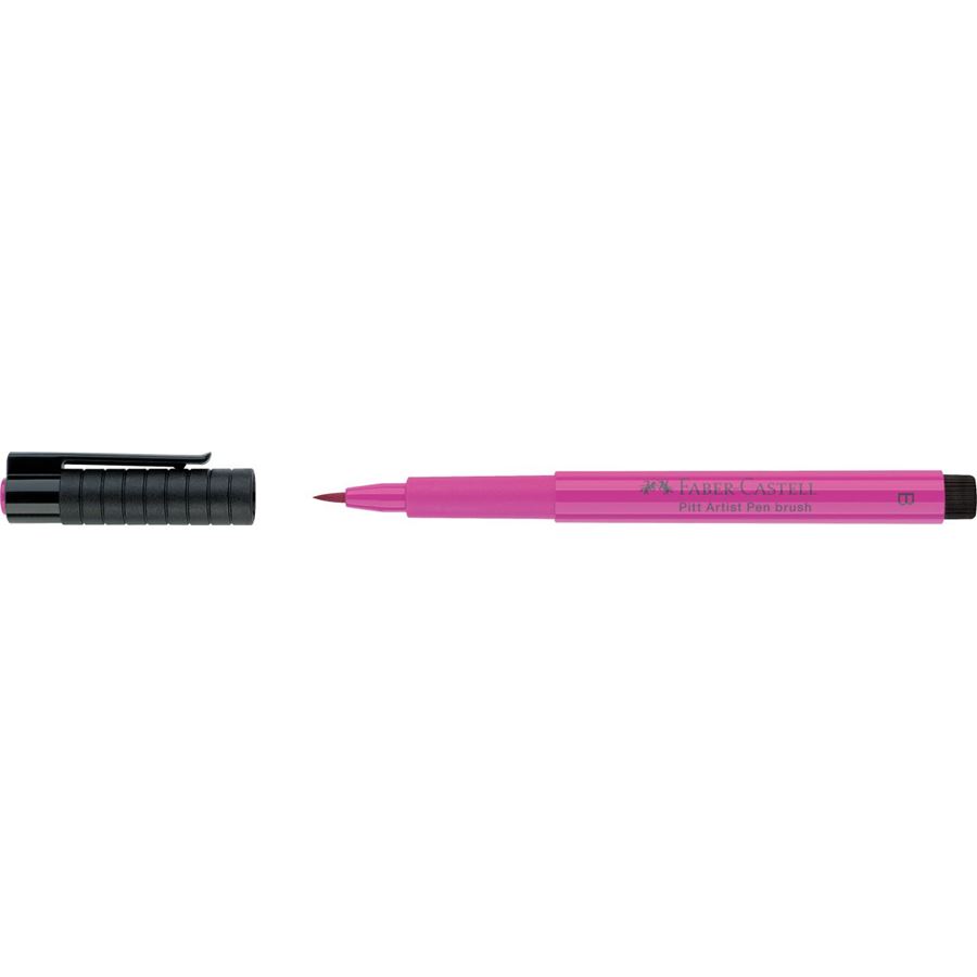 Faber-Castell - Feutre Pitt Artist Pen Brush pourpre rose moyen