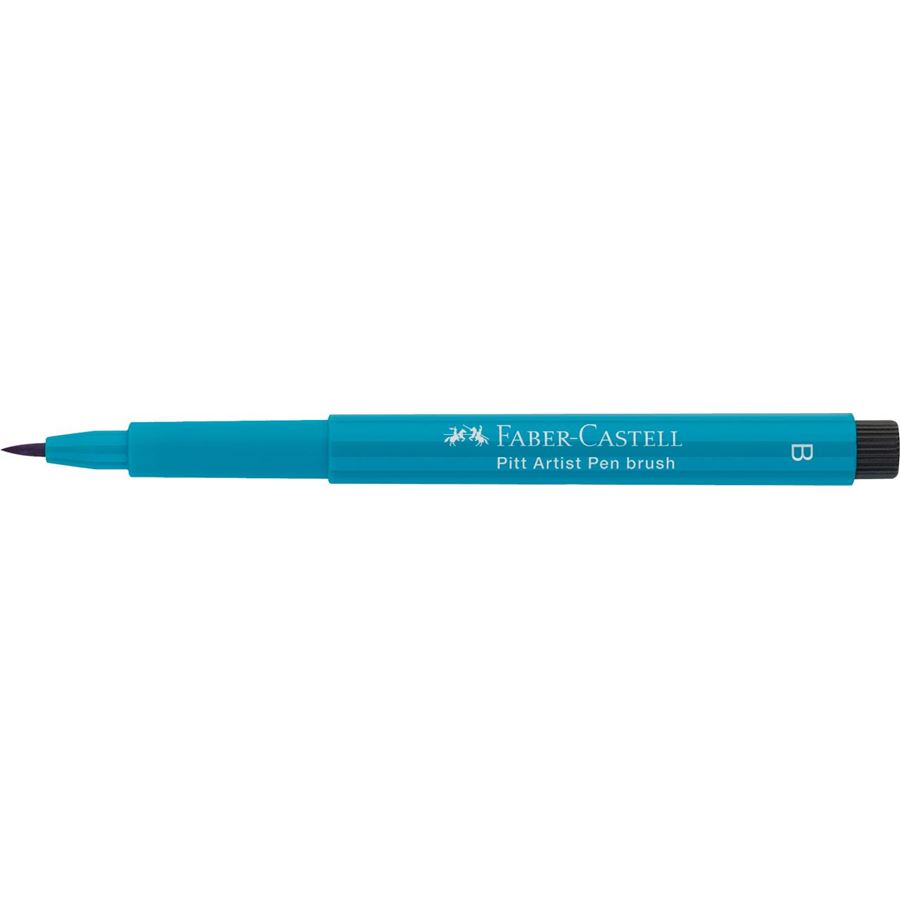 Faber-Castell - Pitt Artist Pen Brush Tuschestift, kobalttürkis