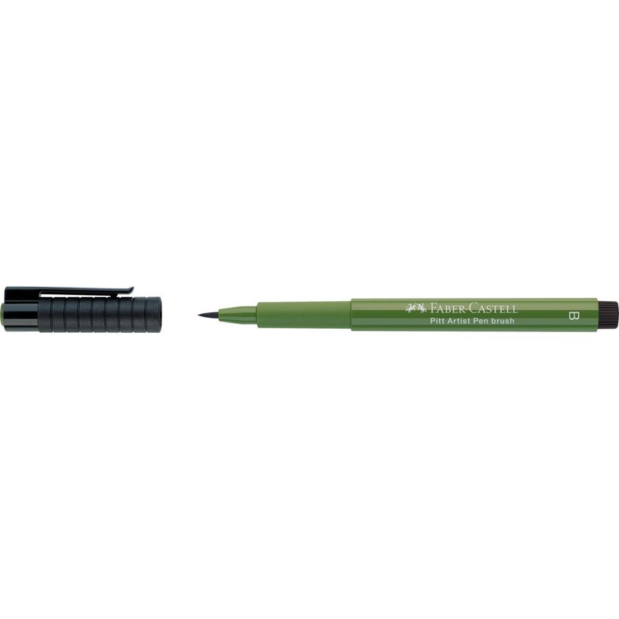 Faber-Castell - Feutre Pitt Artist Pen Brush vert oxyde de chrome