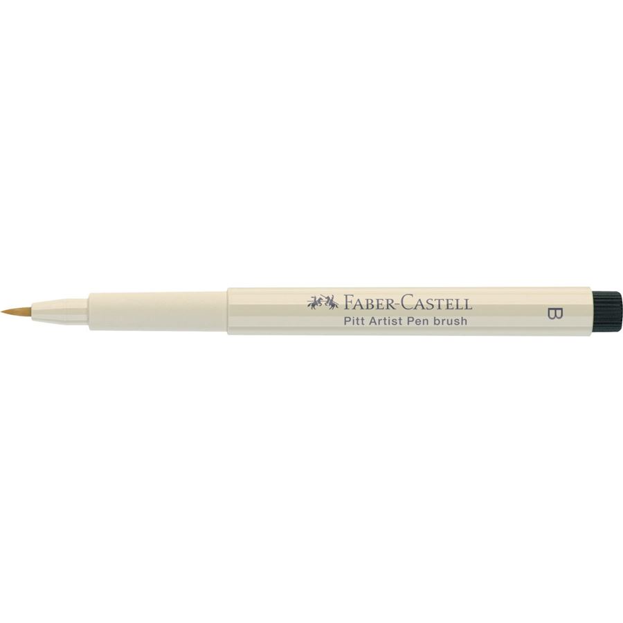 Faber-Castell - Pitt Artist Pen Brush Tuschestift, warmgrau I