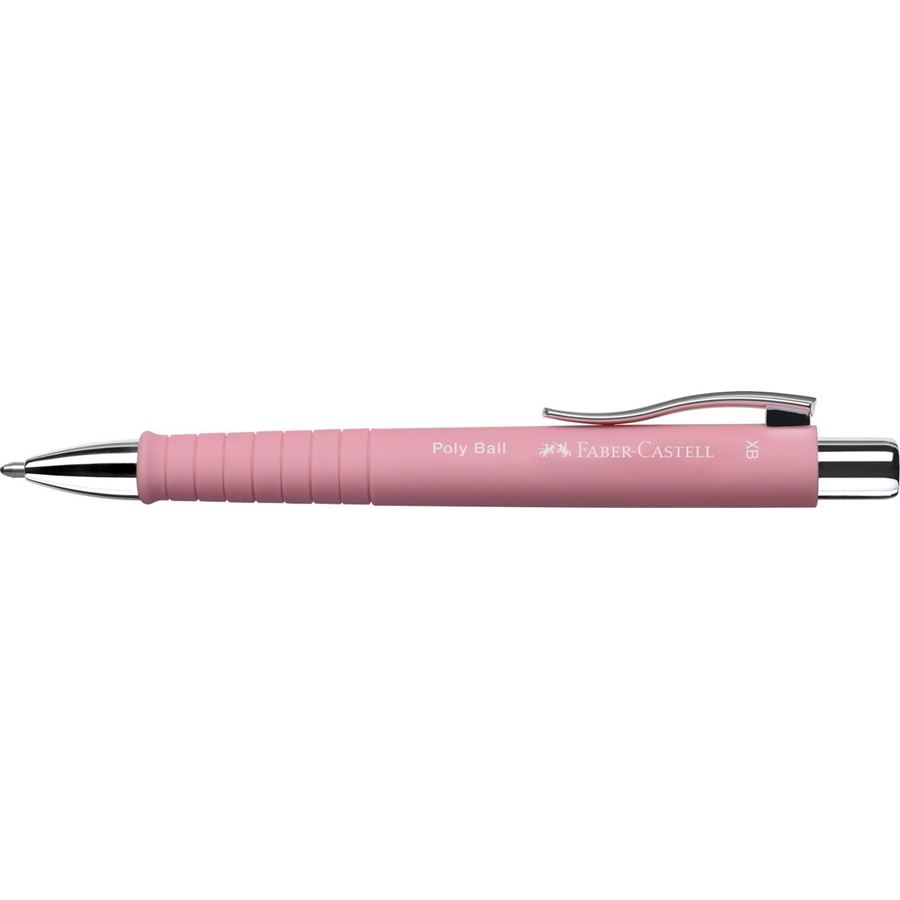 Faber-Castell - Kugelschreiber Poly Ball Colours, XB, rosé