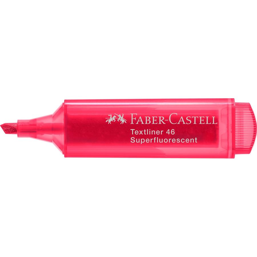 Faber-Castell - Surligneur Textliner 1546 rouge