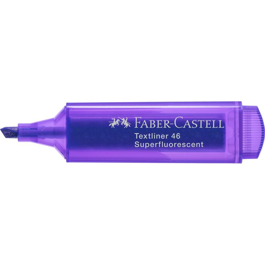 Faber-Castell - Textliner 46 Superflourescent, violett