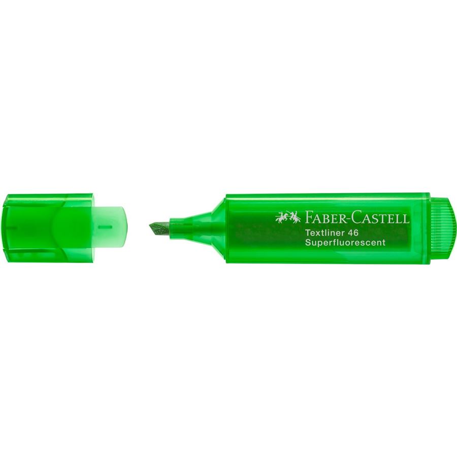 Faber-Castell - Textliner 46 Superflourescent, grün