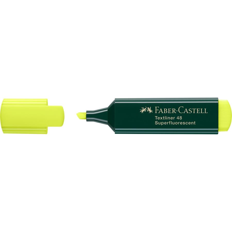 Faber-Castell - Textliner 48 Superfluorescent, gelb