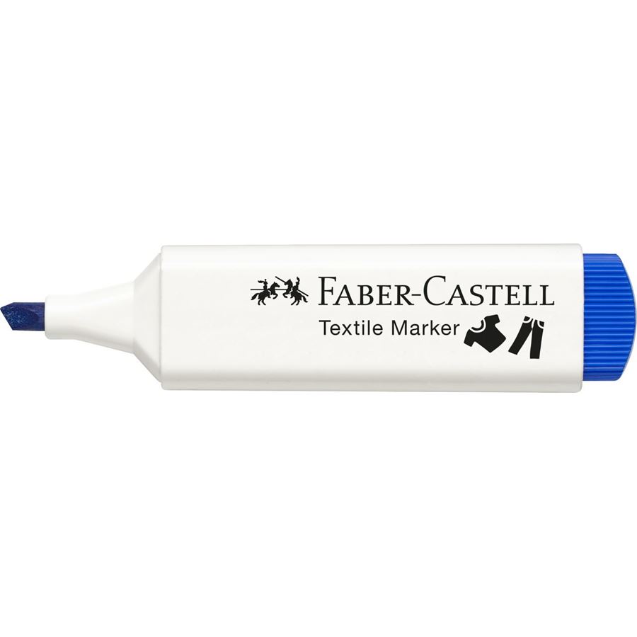 Faber-Castell - Textilmarker blau