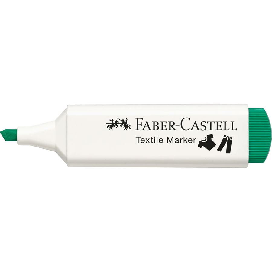 Faber-Castell - Textilmarker grün