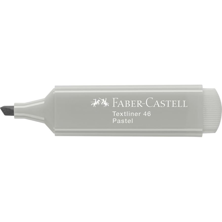 Faber-Castell - Textmarker TL 46 Pastell seidengrau
