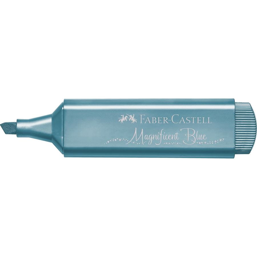 Faber-Castell - Textmarker TL 46 Metallic magnificent blue