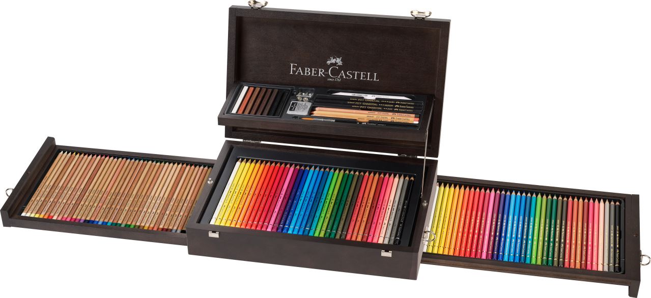 Faber-Castell - Collection Beaux-Arts, coffret bois