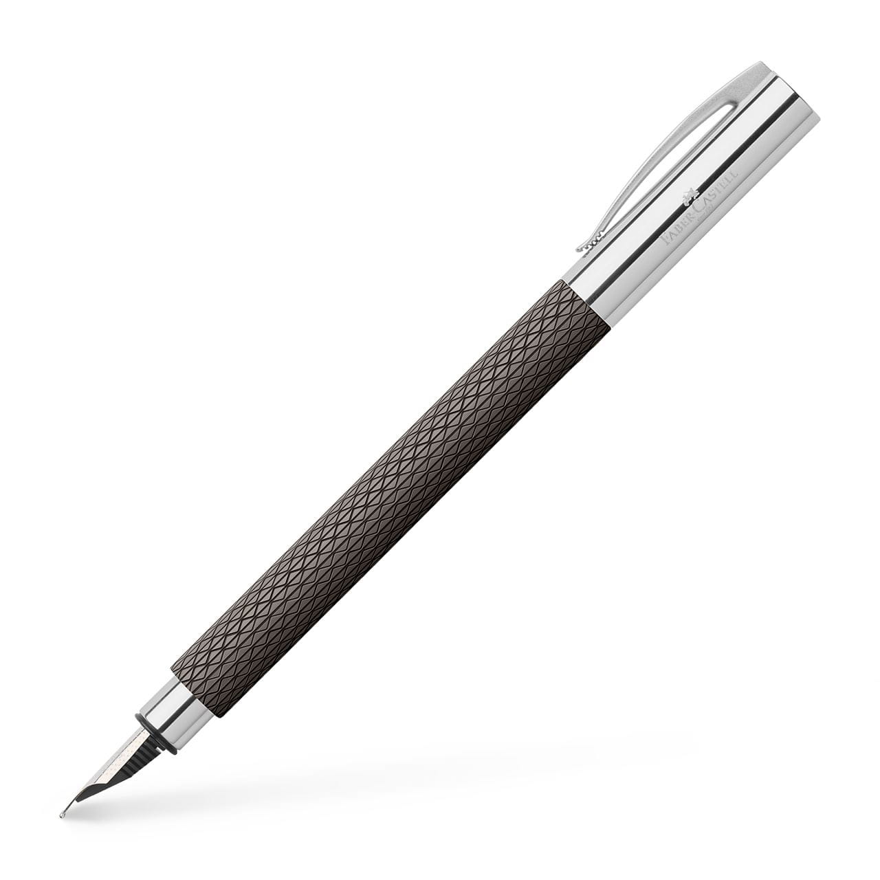 Faber-Castell - Stylo-plume Ambition OpArt BlackSand M