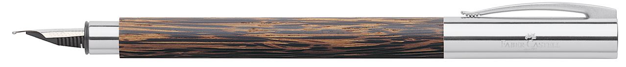 Faber-Castell - Stylo-plume Ambition bois de cocotier EF