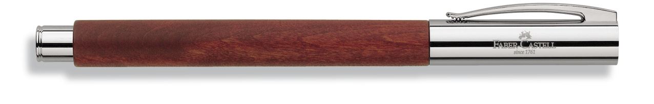 Faber-Castell - Stylo-plume Ambition bois de poirier F