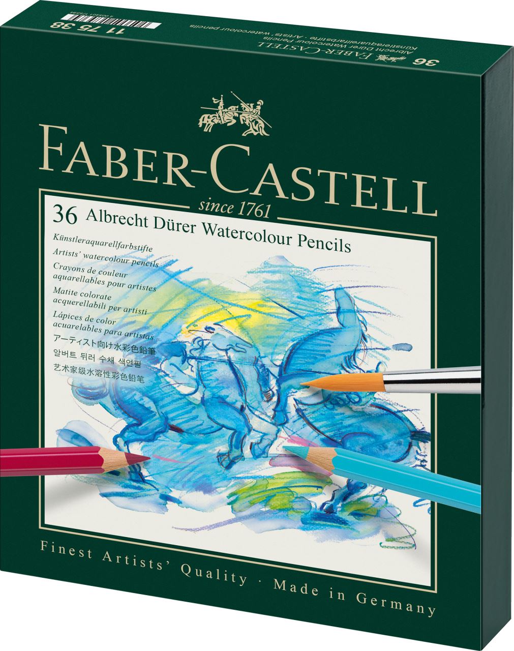 Faber-Castell - Albrecht Dürer Aquarellstift, 36er Atelierbox