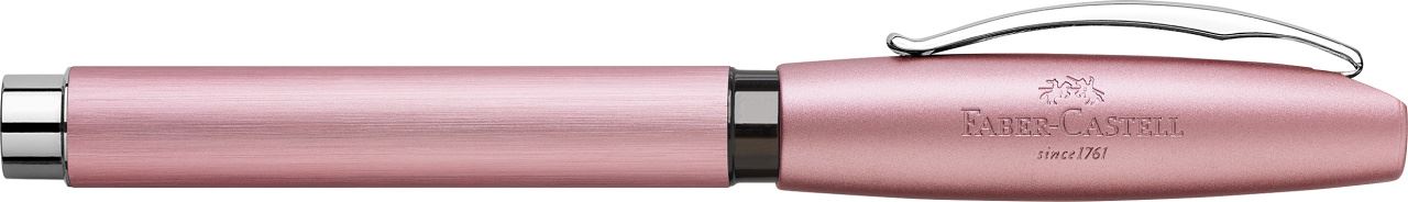 Faber-Castell - Stylo plume Essentio Aluminium Rosé fine