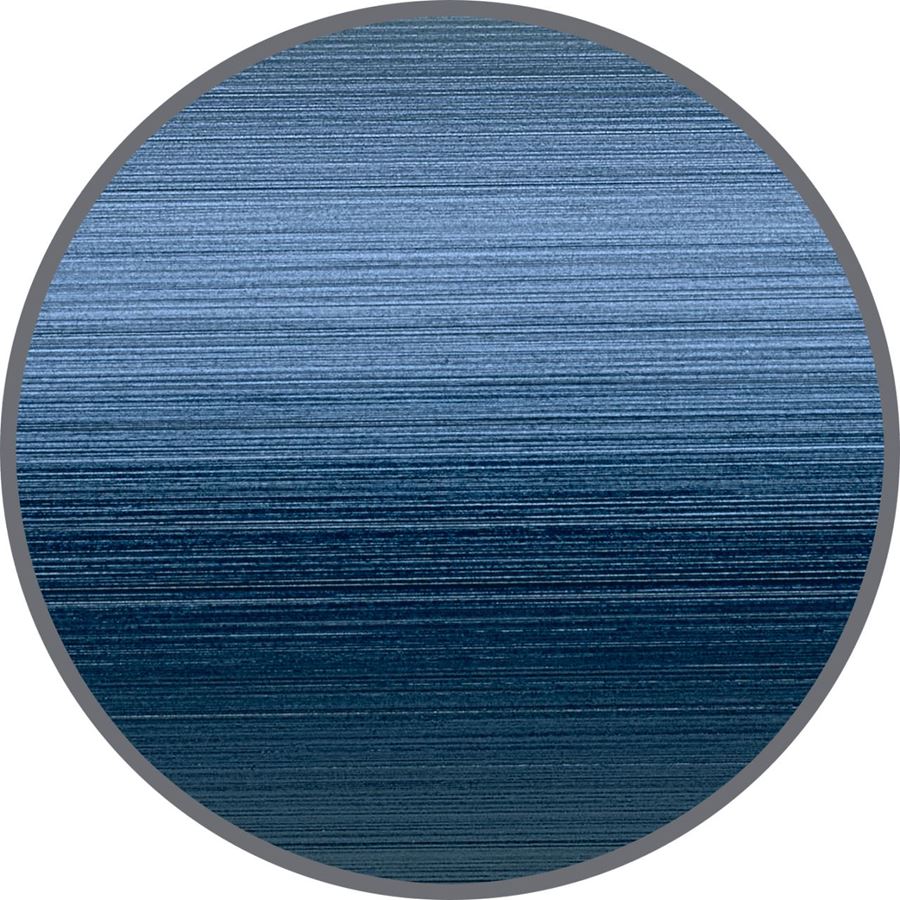 Faber-Castell - Essentio Aluminium Füller, Federbreite F, blau