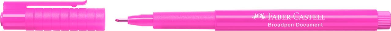 Faber-Castell - Faserschreiber Broadpen Document pink