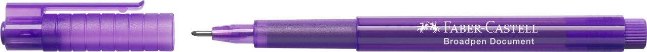Faber-Castell - Faserschreiber Broadpen Document violet