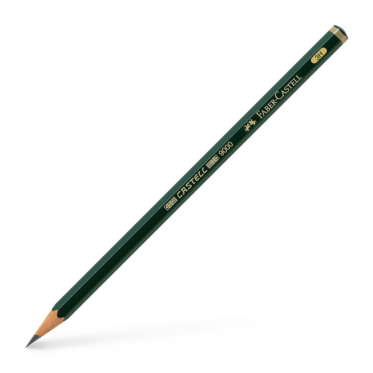 Faber-Castell - Crayon graphite Castell 9000 3H