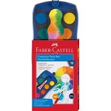 Faber-Castell - Palette Connector 12 couleurs bleu