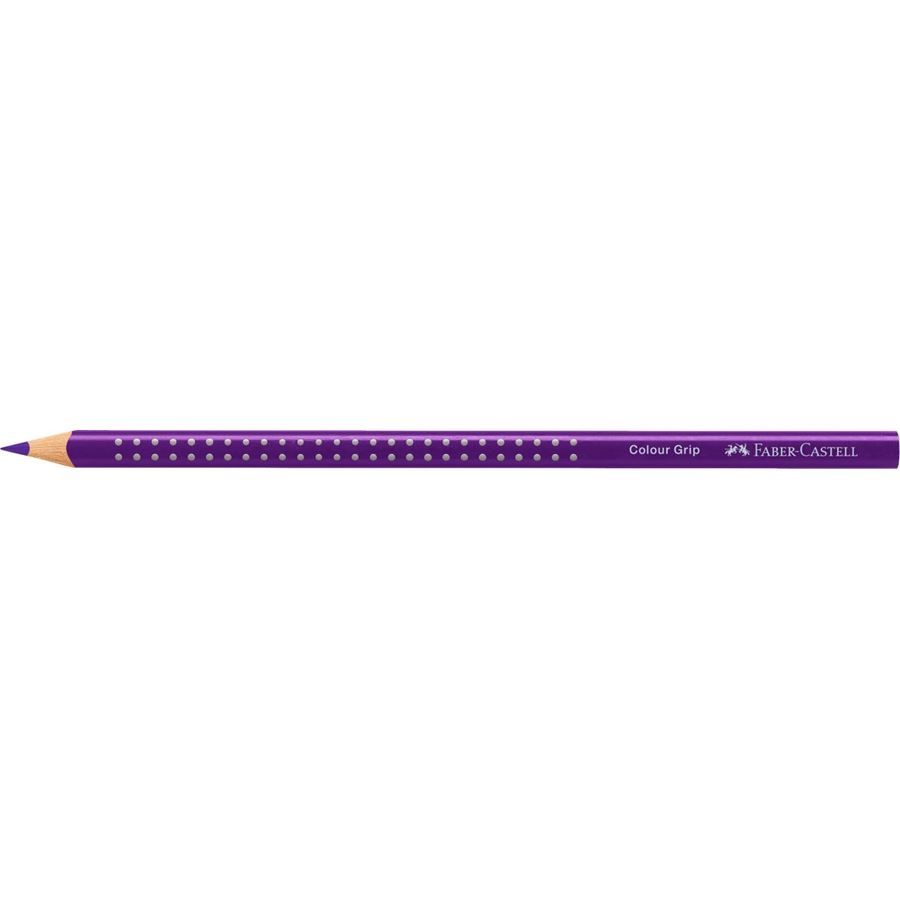 Faber-Castell - Crayon de couleur Colour Grip Violet raisin