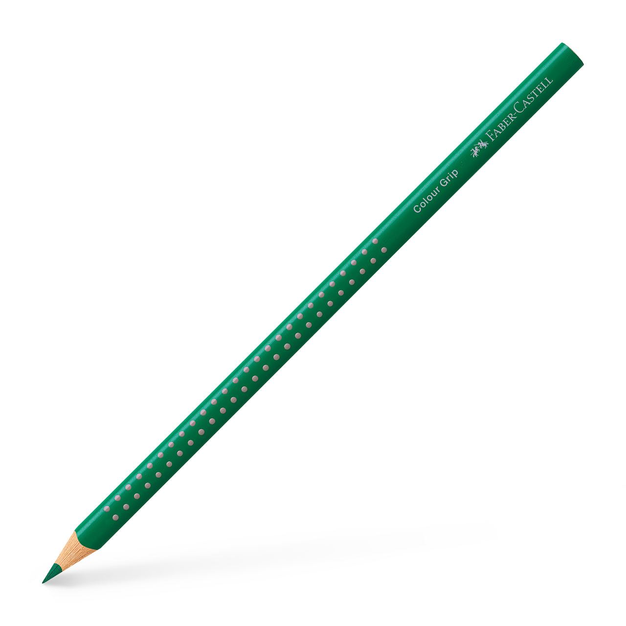 Faber-Castell - Crayon de couleur Colour Grip vert émeraude
