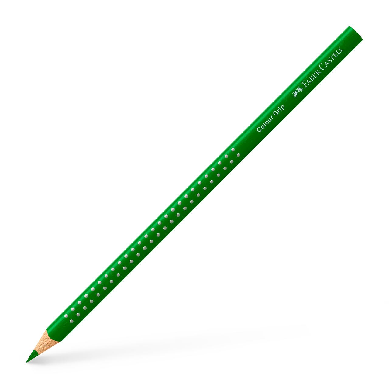 Faber-Castell - Crayon Colour Grip vert permanent