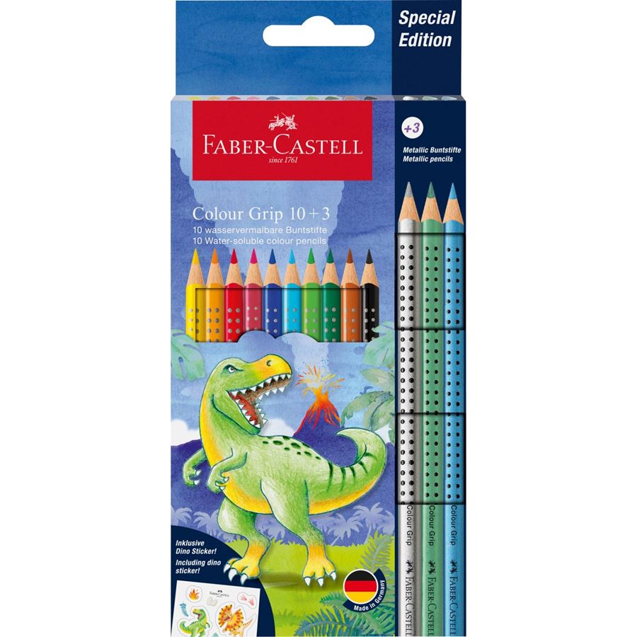 Faber-Castell - Colour Grip CP dinosaure 13